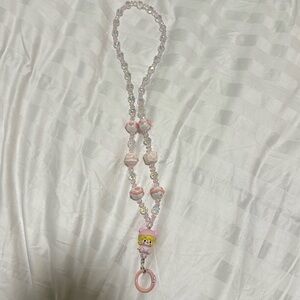 Hand made sweet bean lanyard